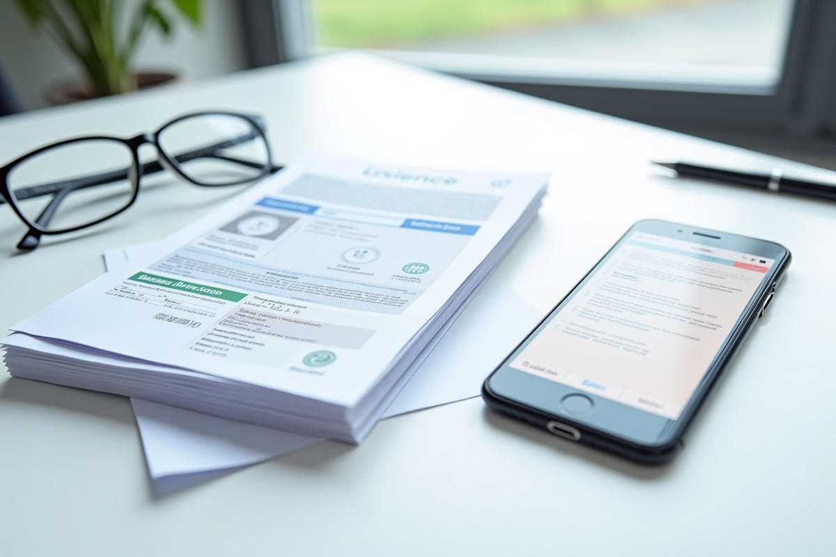 Dossiers de permis de conduire et brochure sur la recuperation de points